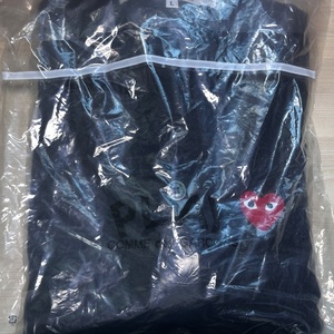 꼼데가르송 블랙 L 미개봉