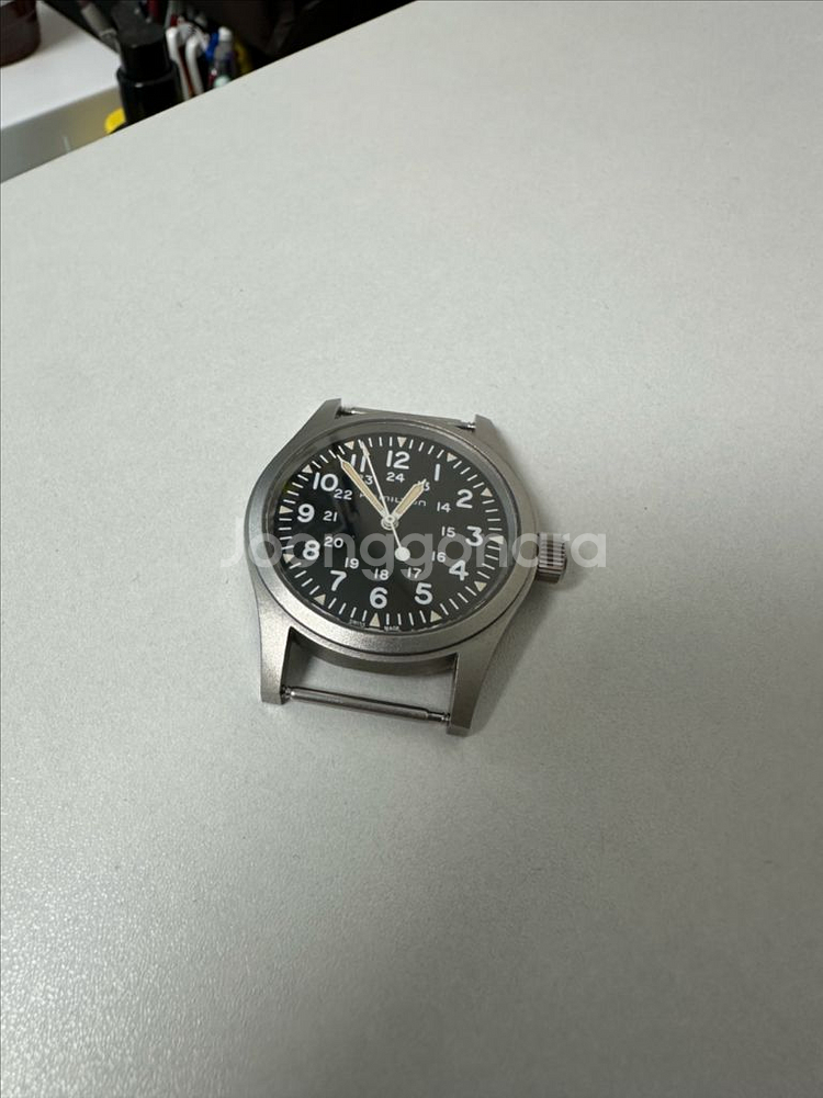 해밀턴 카키 필드 메카니컬 38mm--1