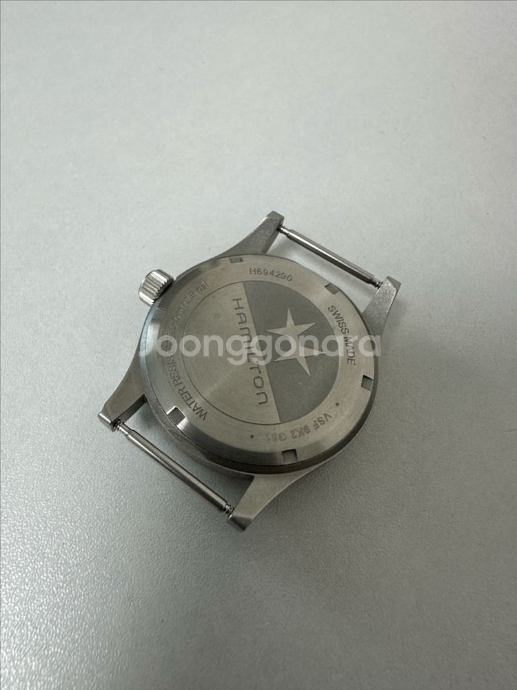 해밀턴 카키 필드 메카니컬 38mm--4
