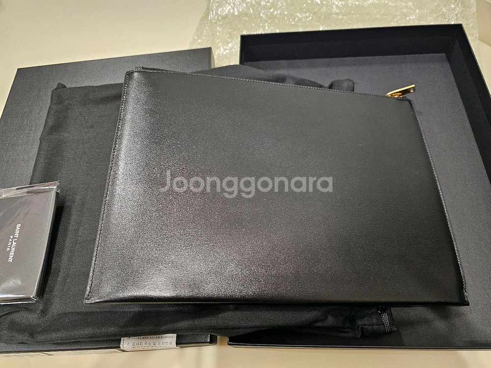생로랑 타이니 모노그램 클러치백(금장)--1