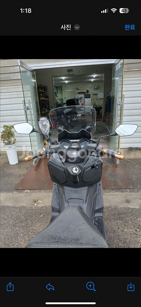 조이맥스 z+ 125cc 4@@@km 22년식--3