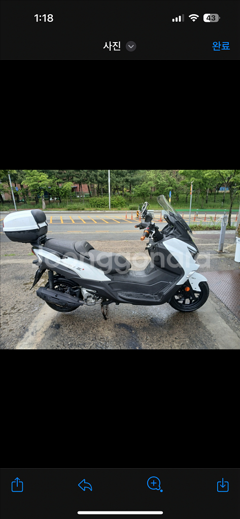 조이맥스 z+ 125cc 4@@@km 22년식--1