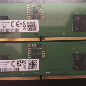데스크탑용 삼성전자 DDR5-4800 8gb x2