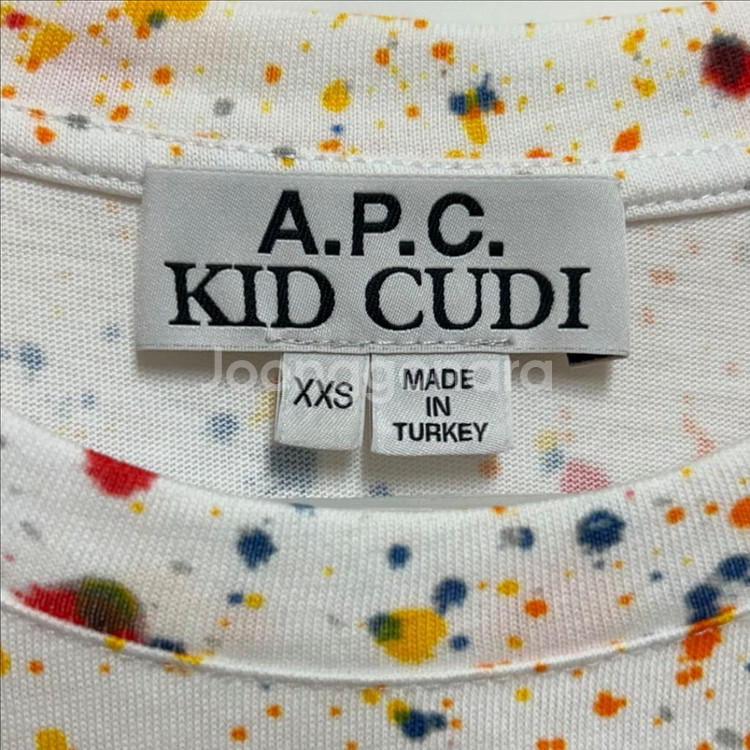 [여자 80]A.P.C. X KID KUDI 반팔티--3
