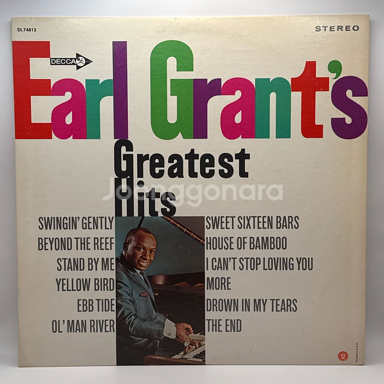 얼 그란트 Greatest Hits LP--0