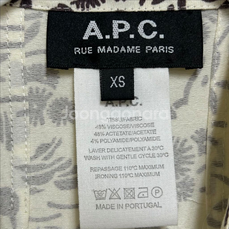 [여자 85 (XS)]A.P.C 아페쎄 플로럴 원피스--5