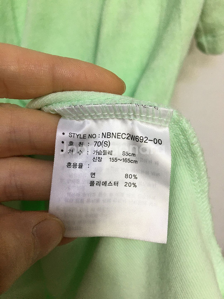 NB뉴발란스 여성 반팔+반바지 세트--4