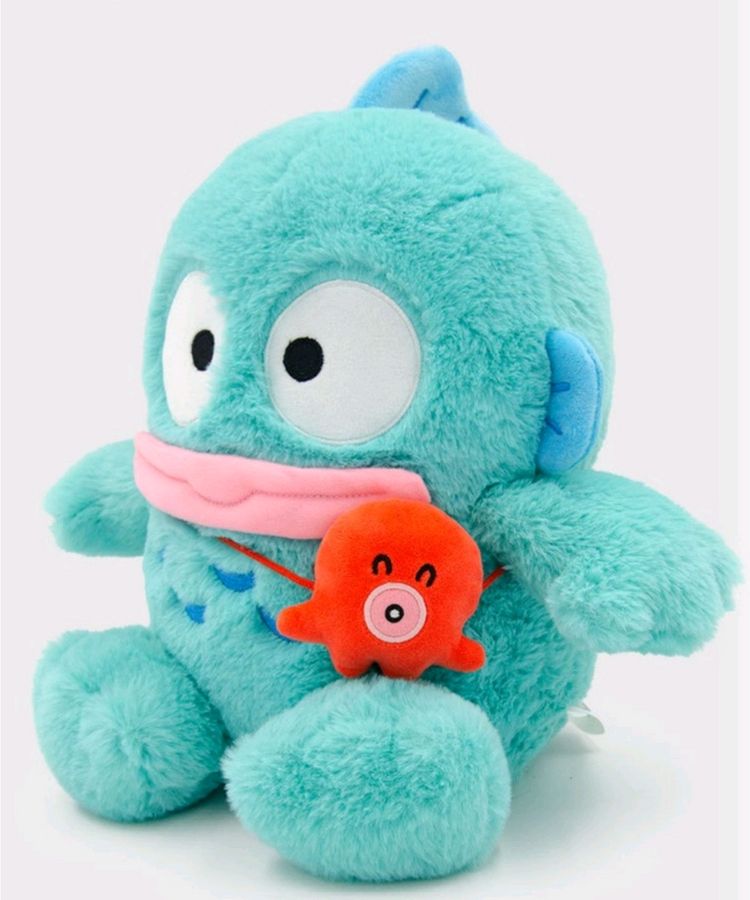 산리오 한교동 쿠션 문어크로스백 가방 대형 인형 이미지