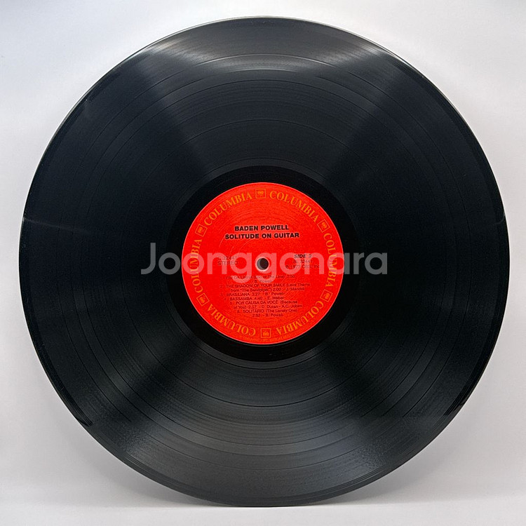 바덴 포웰 Solitude on Guitar LP--2