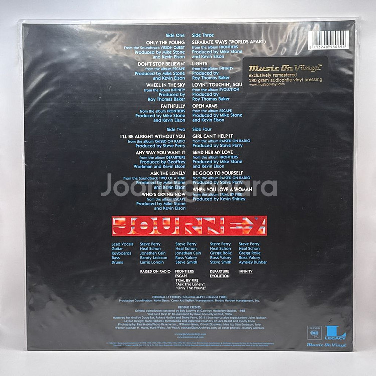 저니 Journey - Greatest Hits LP--1