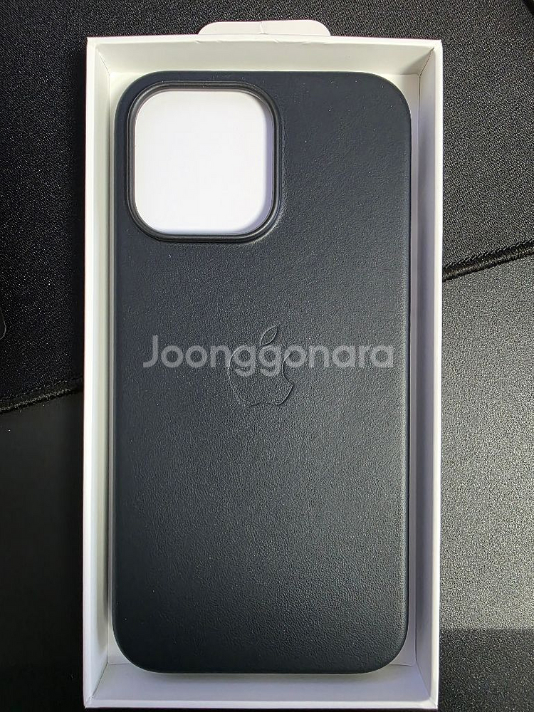 아이폰14프로맥스 정품 가죽케이스--1