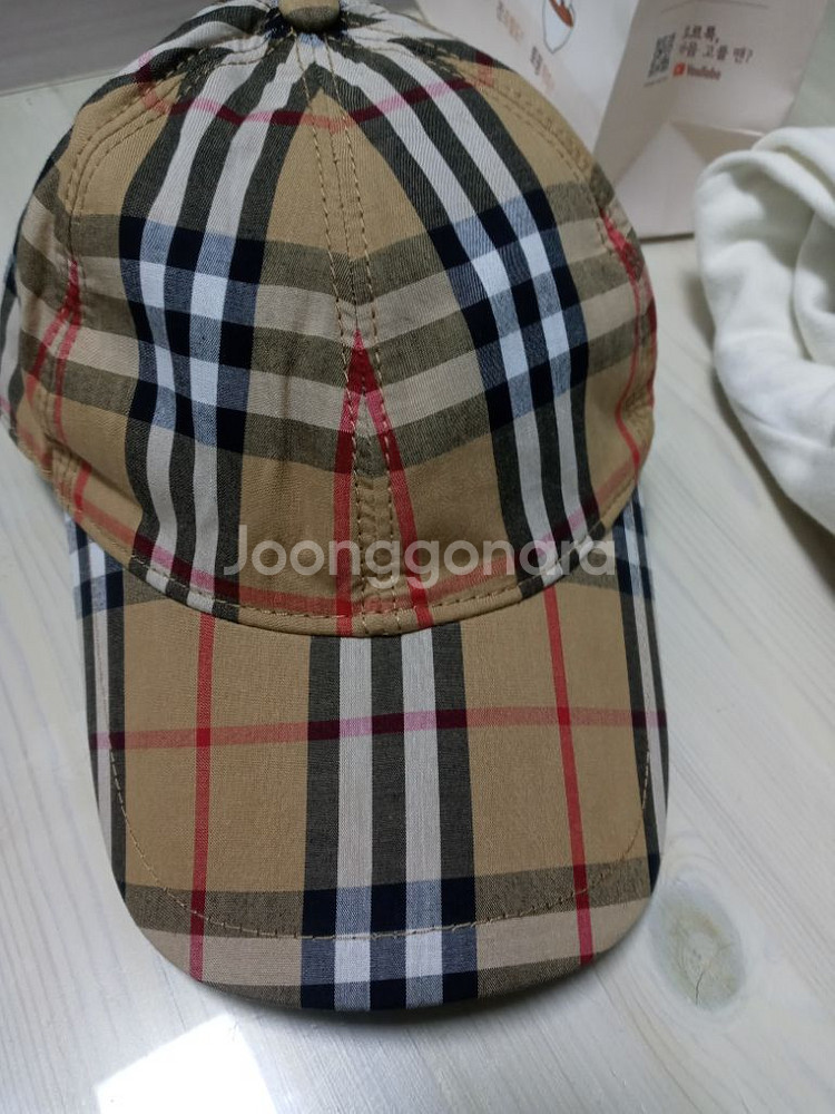 버버리모자 팝니다--0