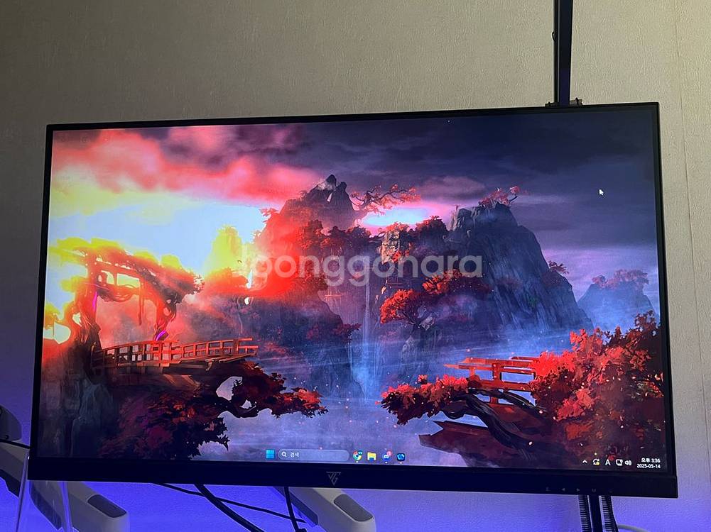 주연테크 X25F 게이밍 모니터 240hz--0