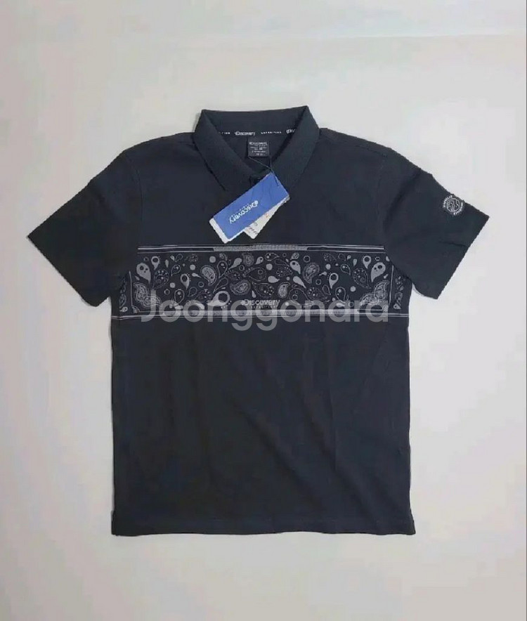 새상품)디스커버리 남성 캐주얼 반팔카라티 M~2XL--0