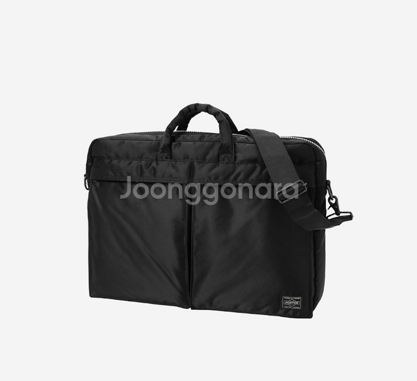 포터 탱커 투웨이 브리프케이스 블랙--0