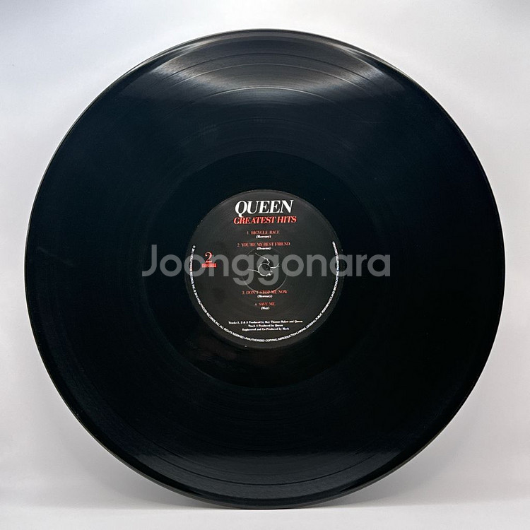 퀸 Queen - Greatest Hits LP--2