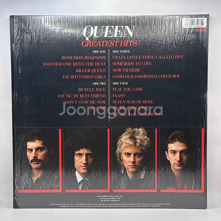 퀸 Queen - Greatest Hits LP--9