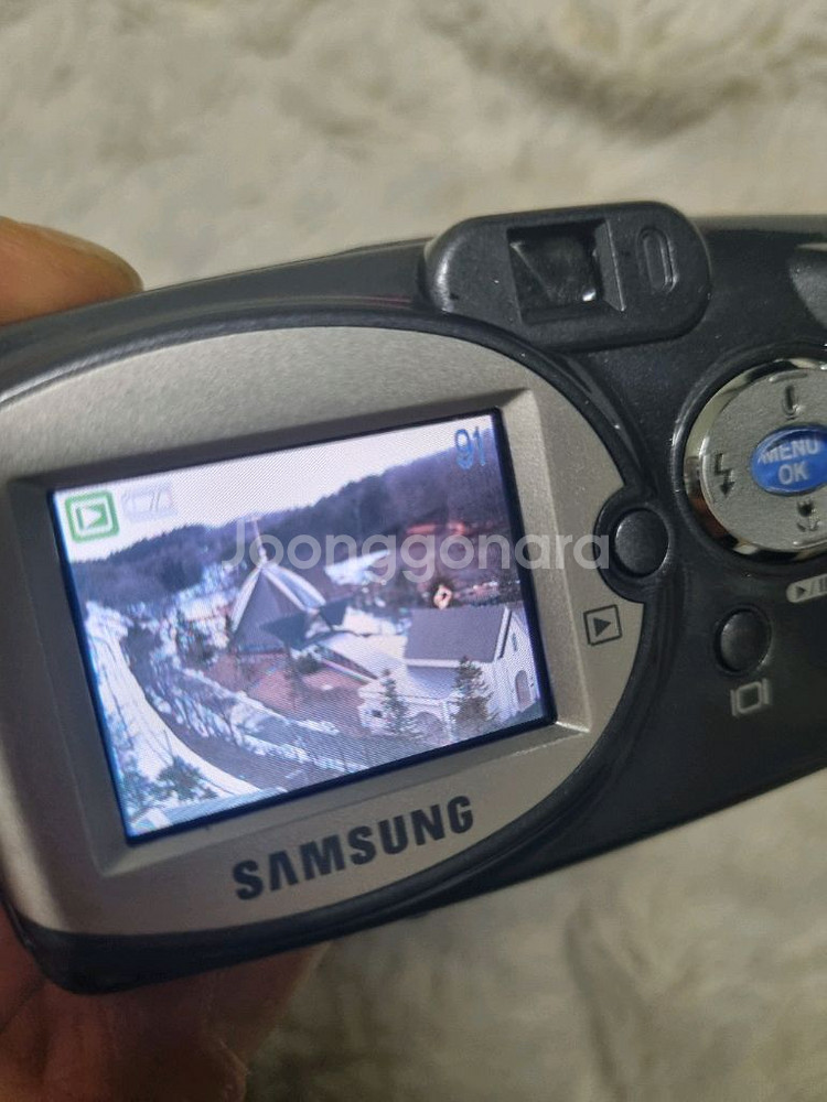 삼성 u-ca3 레트로 디카 빈티지 카메라--6