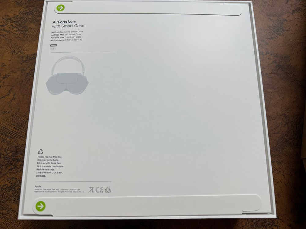 에어팟맥스2 c타입 2025년제조 미드나이트 미개봉--1