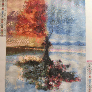 보석십자수 완성품 30,40