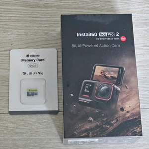 인스타360 에이스 프로2+64gb sd 새상품