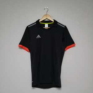 (95) ADIDAS 아디다스 네온 축구 반팔티