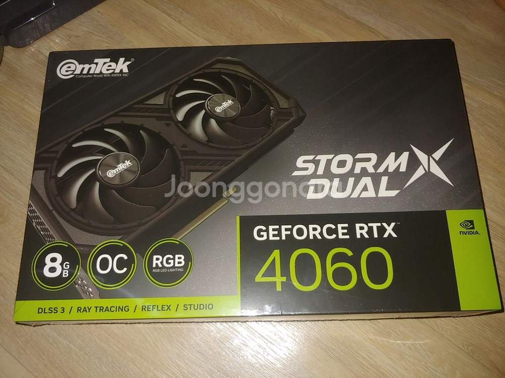 이엠텍 rtx 4060 storm x dual oc--0