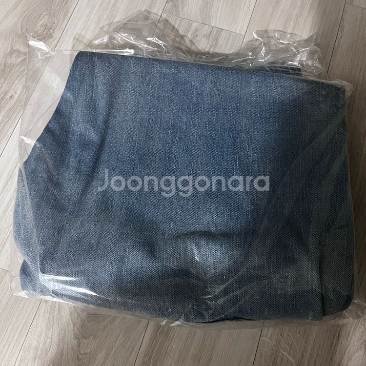 오라리 셀비지 페이디드 데님 와이드 팬츠 25ss--1