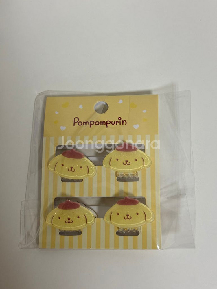 산리오 미니헤어집게 4P (정품 새상품)--3