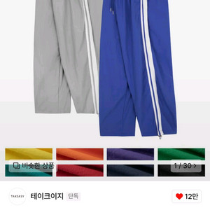 (구매) 테이크이지 파라슈트 라인 팬츠