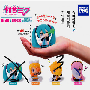 하츠네미쿠 숨바꼭질 가챠 피규어 3종 판매합니다.