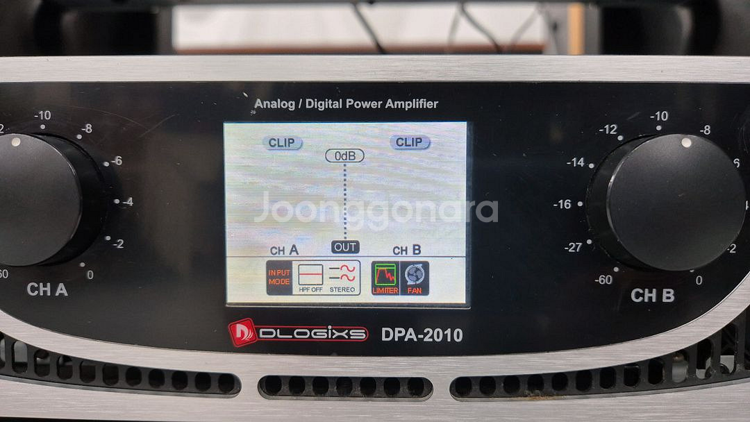 DLOGIXS DPA-2010 파워앰프 팝니다--1