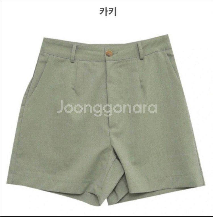 스타일난다 버뮤다 팬츠 카키 S--4