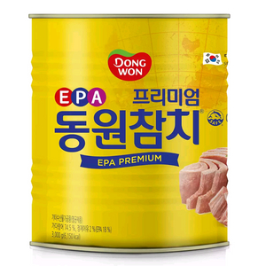 (가격내림) 동원 EPA 참치캔 3kg x 2캔