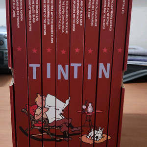 The Adventures of TINTIN 박스 틴틴