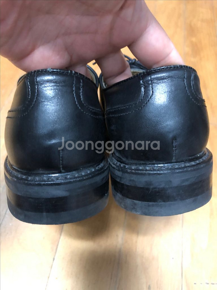 버윅 3682 블랙 스플릿 토 더비슈즈 UK5--6