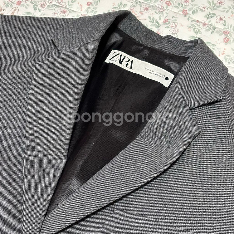 zara 자라 테일러링 울 블렌드 프록 코트 ZW컬렉션--2