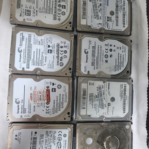 HDD 8개 500g 4만원 드릴께요