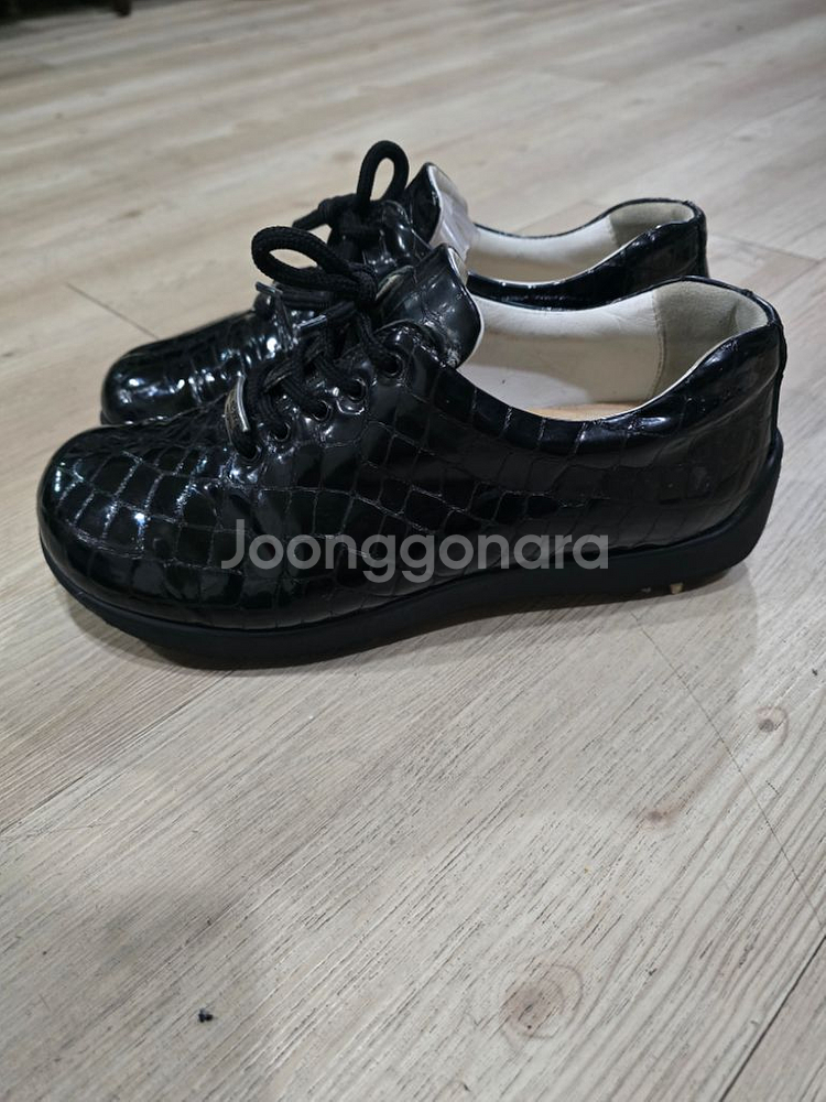 스위스 헬베스코 골프 유광가죽 골프화 39 250mm--0