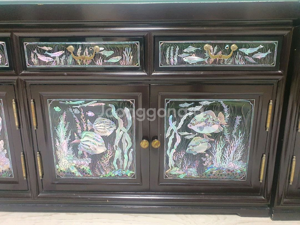 자개 옷장 세트--7