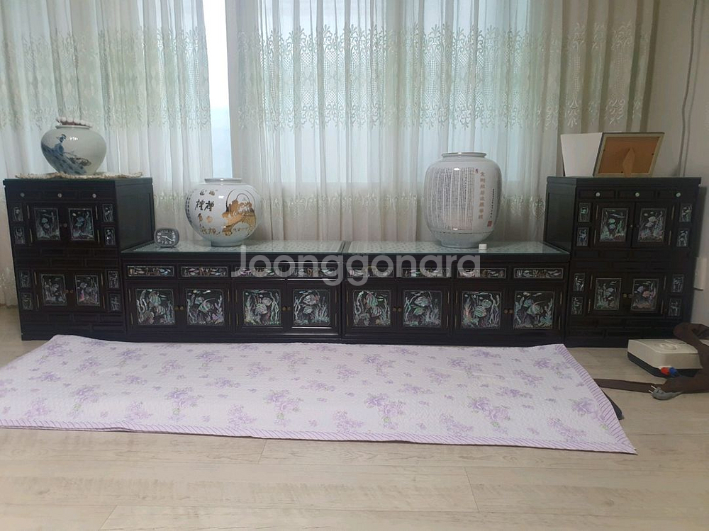 자개 옷장 세트--5