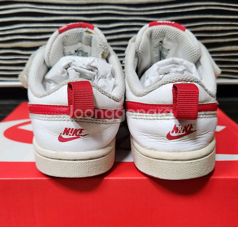 나이키 키즈 코트 버로우 로우2 190mm--3