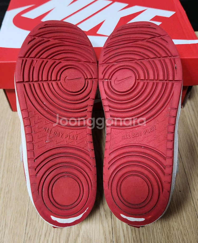 나이키 키즈 코트 버로우 로우2 190mm--5