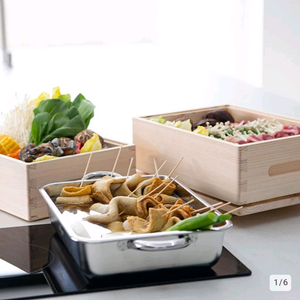 일본산 편백나무100% 대형2단 편백찜기세트