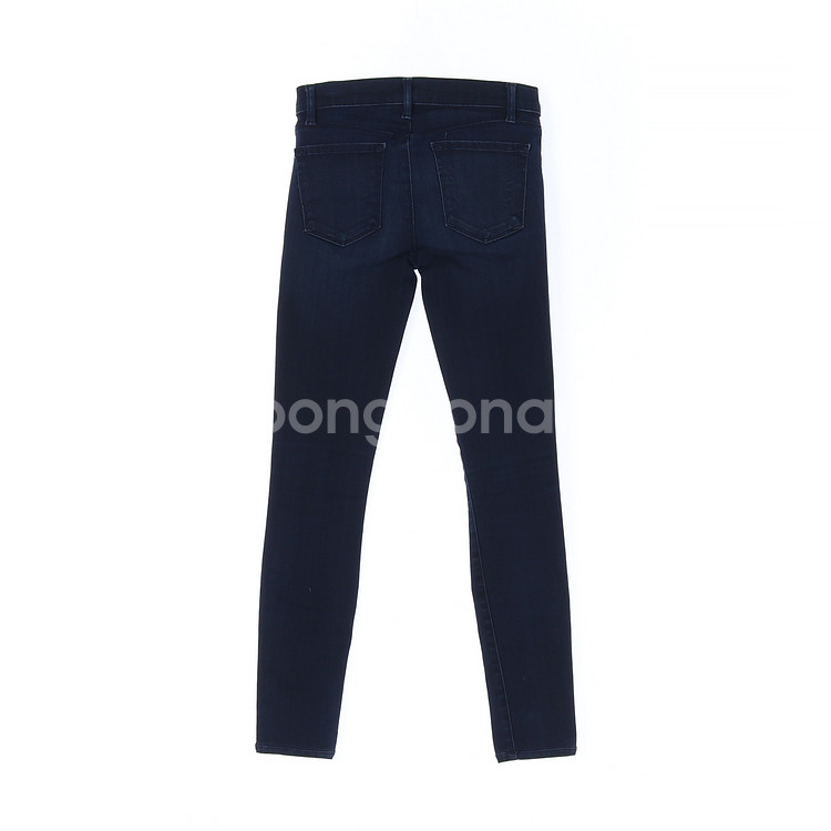 [S]띠어리 JBRAND 진청 스키니핏 데님 진 청바지--4