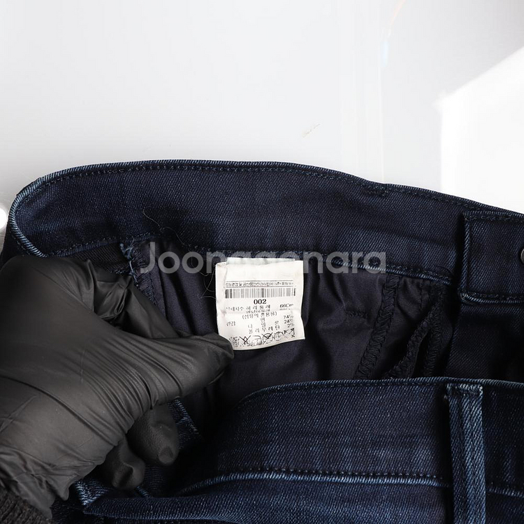 [S]띠어리 JBRAND 진청 스키니핏 데님 진 청바지--6