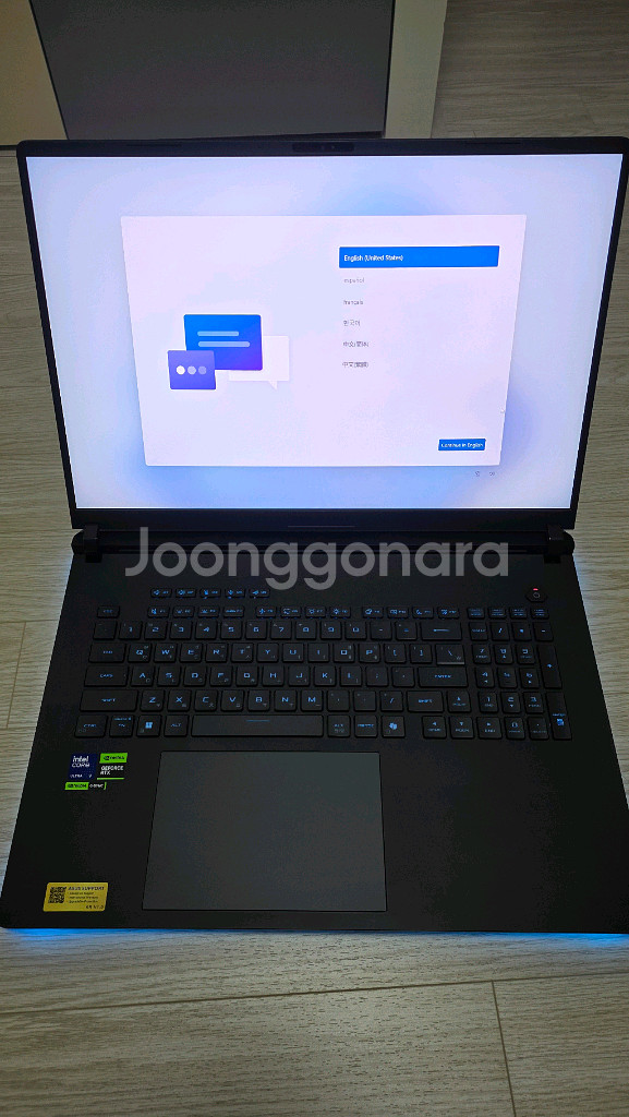 asus rog scar 18 5090 노트북 세트--5