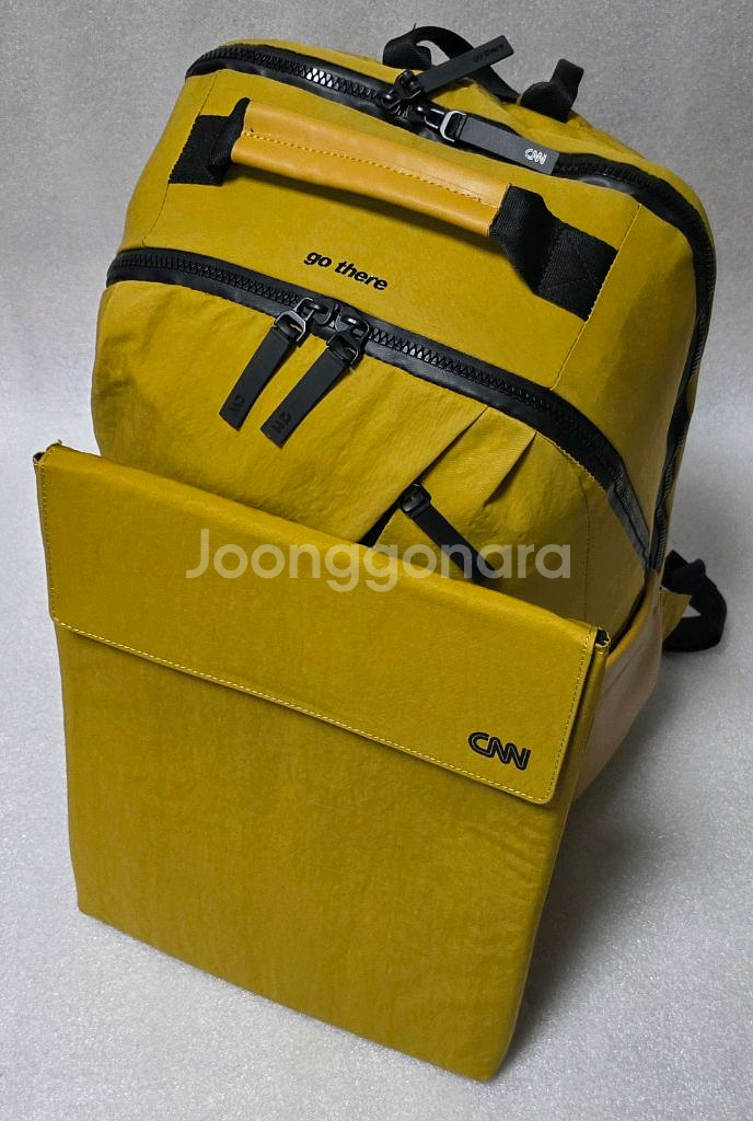 씨엔엔어페럴 CNN 고 데어 투 팩 노트북백팩 여행배낭--6