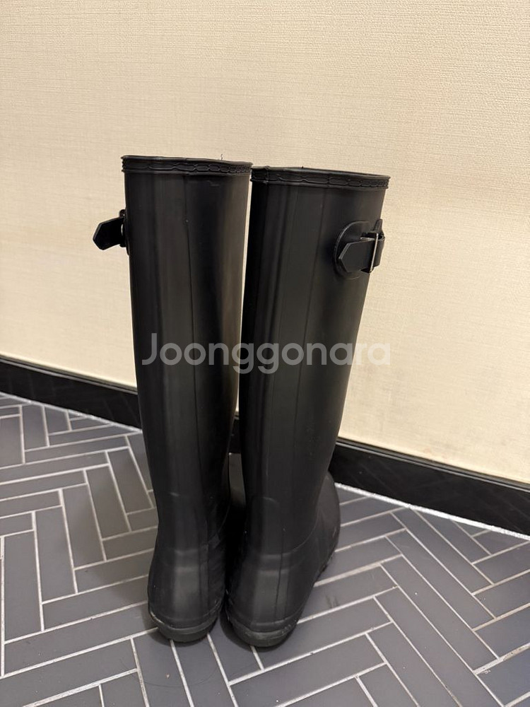 헌터 레인부츠 오리지널 톨 250 (상태좋아요)--4