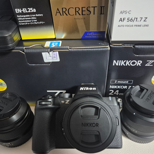 구매 한 달된 Z50ii 풀박스+렌즈3개+부속품들